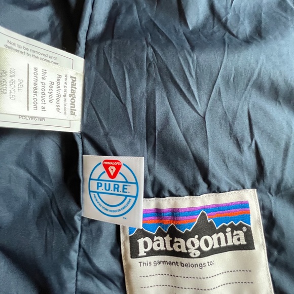 Patagonia Nano Puff Diamond Quilt Jacket, XL, Navy - Picture 5 of 7